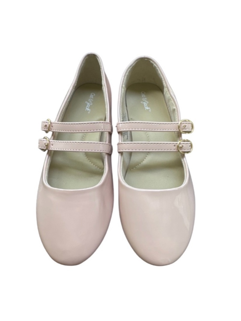 Cat & Jack Girls' Double-Strap Mary Jane Shoes - Light Pink